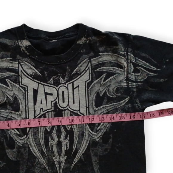 Y2K TAPOUT BOYS' BLACK SHORT SLEEVE  GRAPHIC  T-SHIRT. SIZE M 10/12 - Picture 4 of 9
